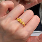 Beautiful Gold Ring with Unique Style