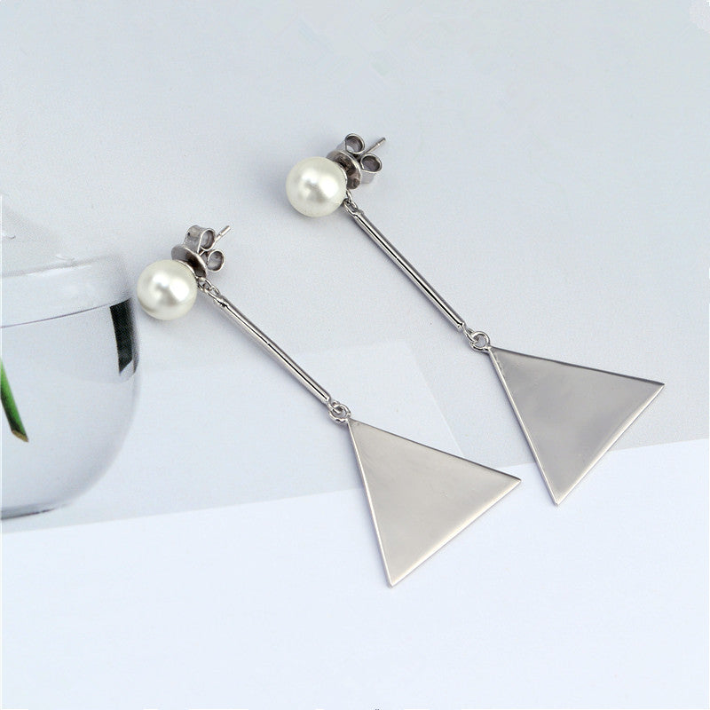 Delicate Artisan Pearl Earring