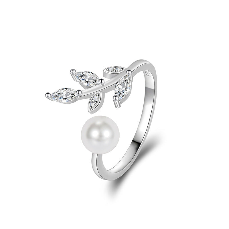 Romantic Pearl Ring for Special Moments