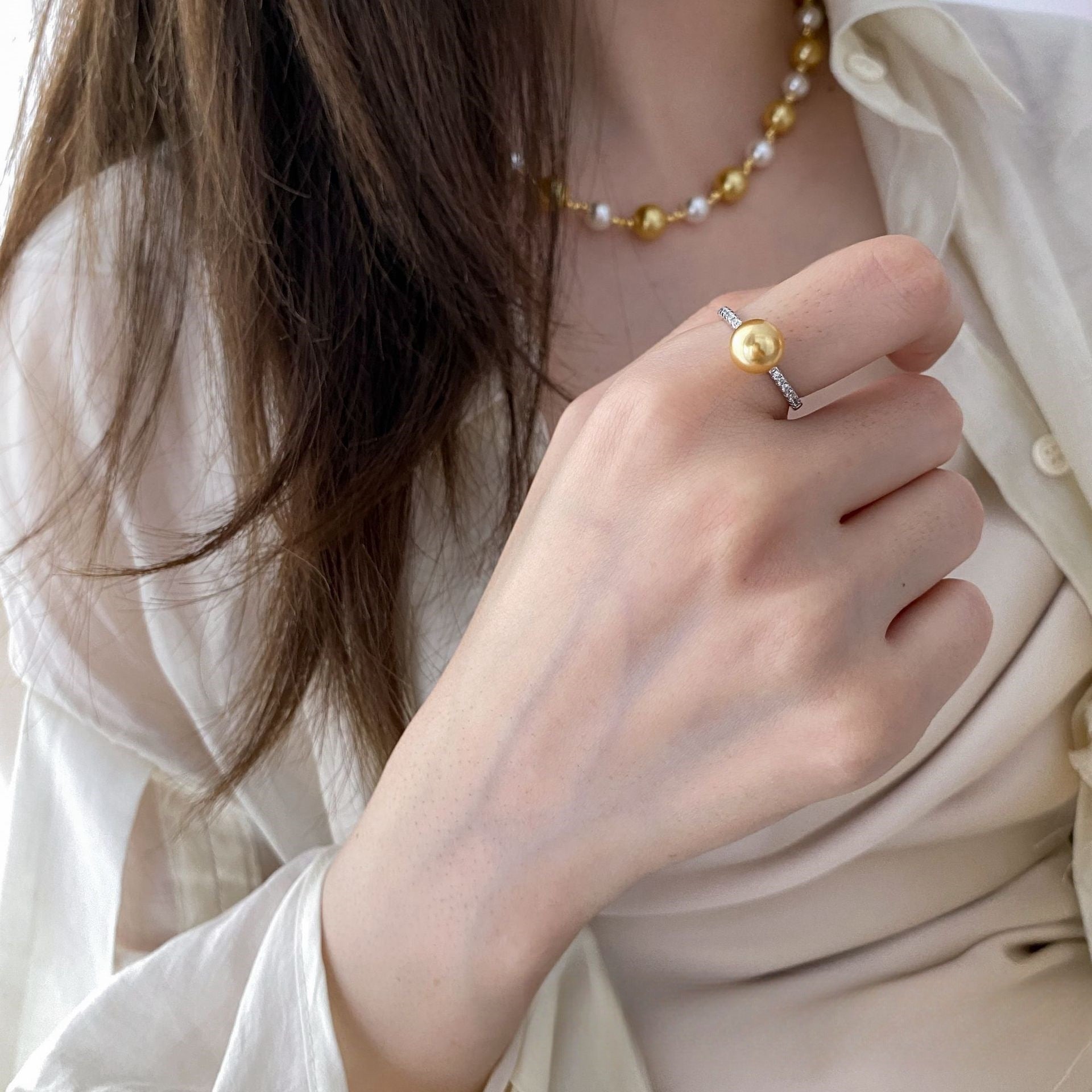 Elegant Pearl Ring for Every Occasion