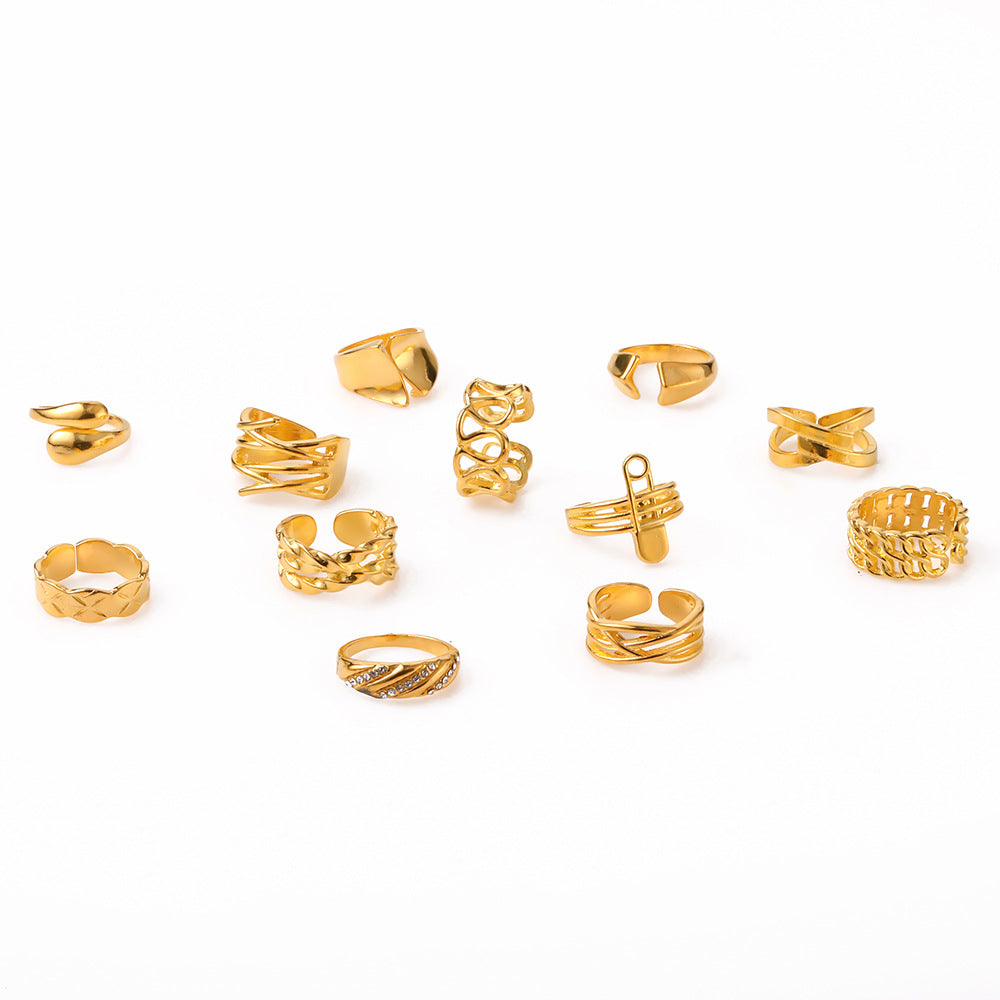 Beautiful Gold Ring with Unique Style