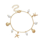 A Delicate Artisan Pearl Anklet
