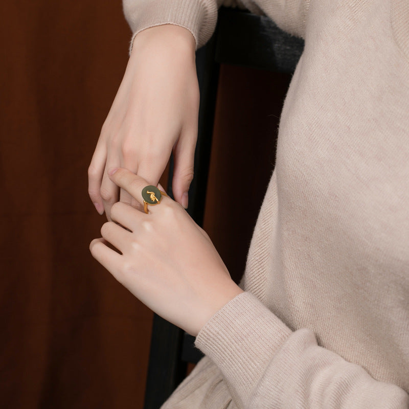 Beautiful Gold Ring with Unique Style