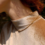 Beautiful Gold Necklace with Unique Style