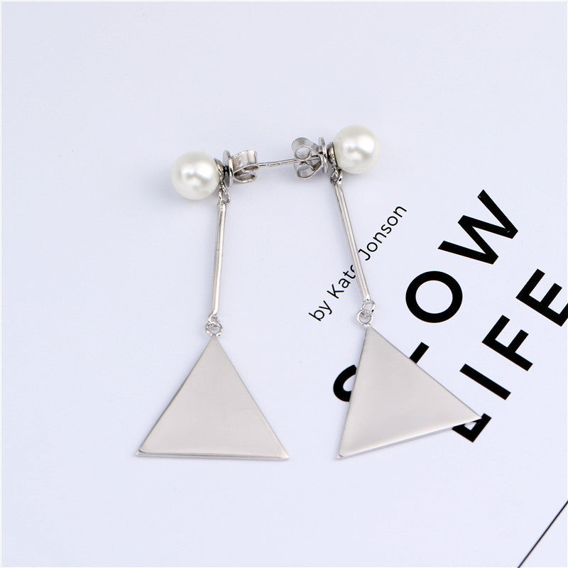 Delicate Artisan Pearl Earring