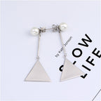 Delicate Artisan Pearl Earring