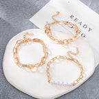 Beautiful Gold Bracelet with Unique Style