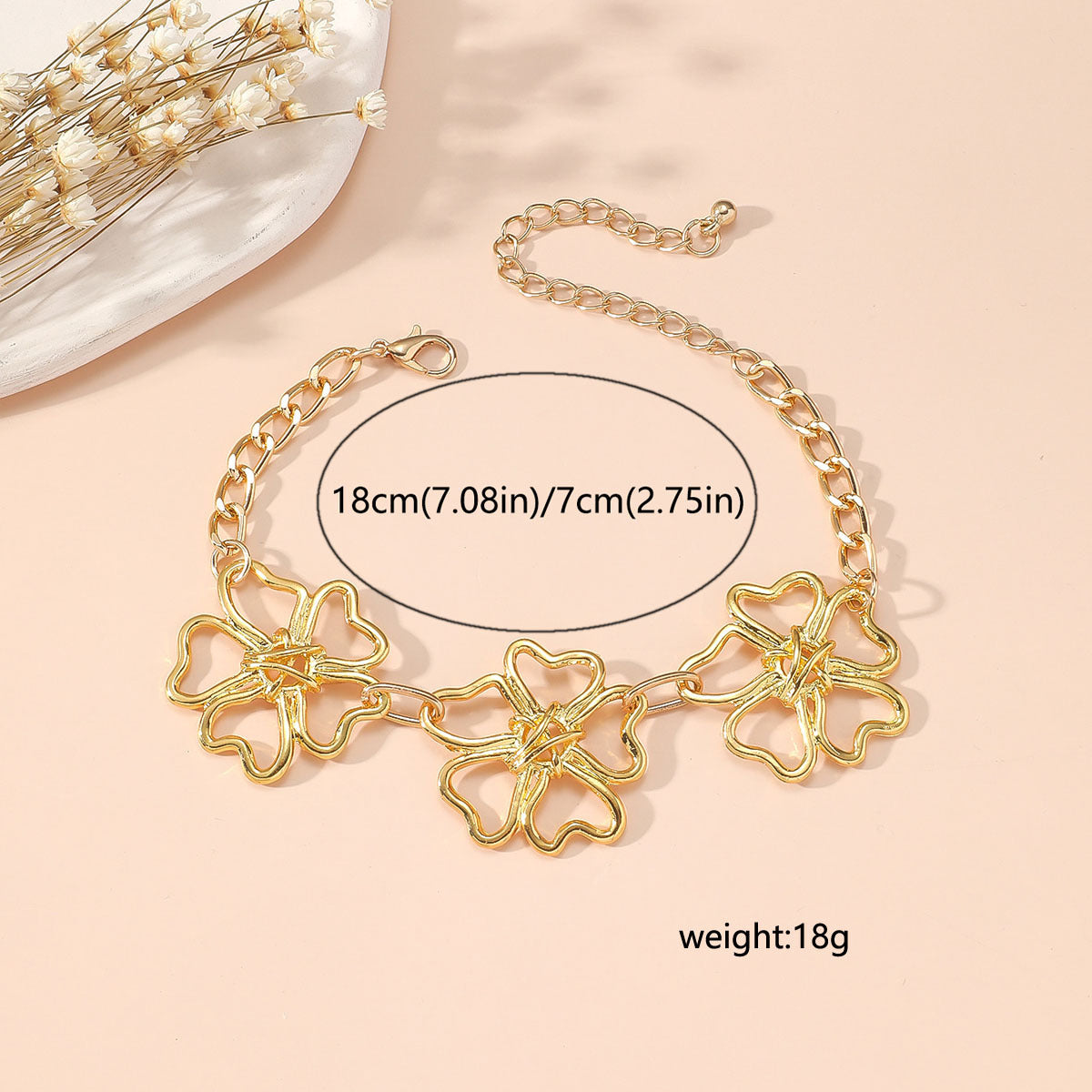 Beautiful Gold Bracelet with Unique Style