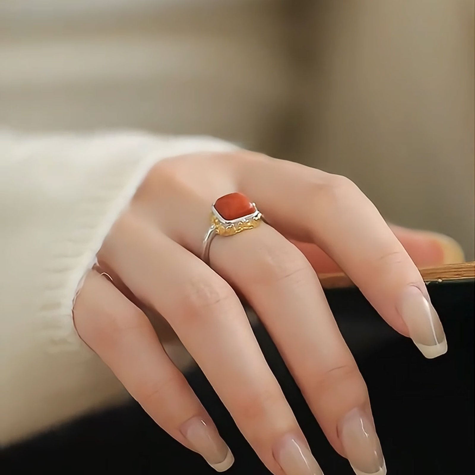 Beautiful Gold Ring with Unique Style