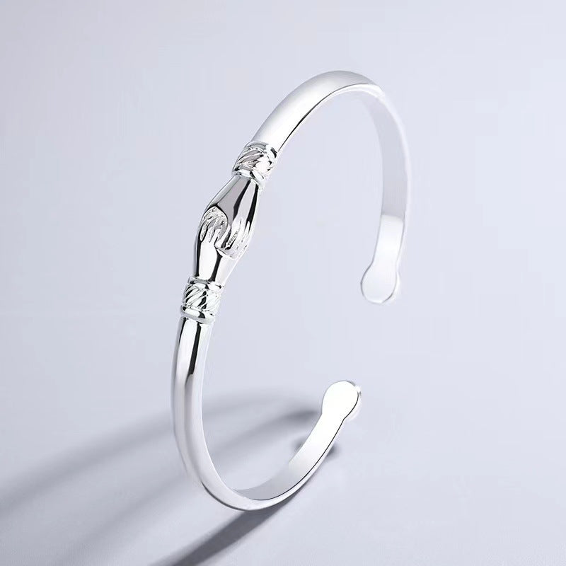 Beautiful Silver Bracelet with Unique Style