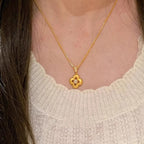 Beautiful Gold Necklace with Unique Style