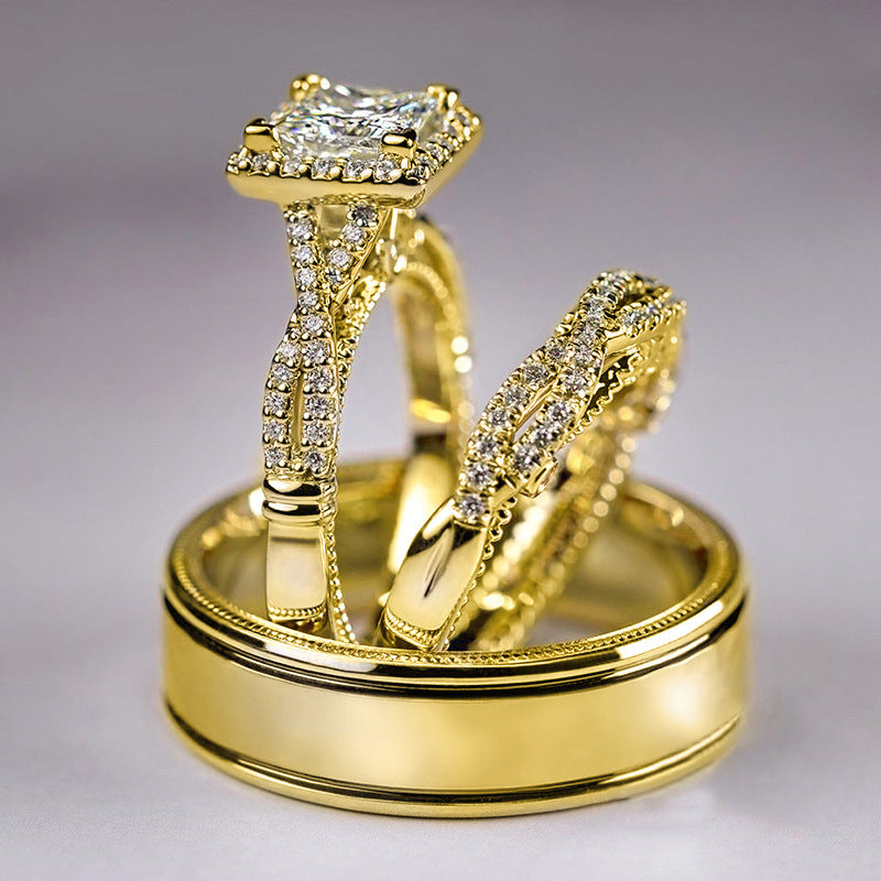 A Beautiful Gold Ring with Unique Style