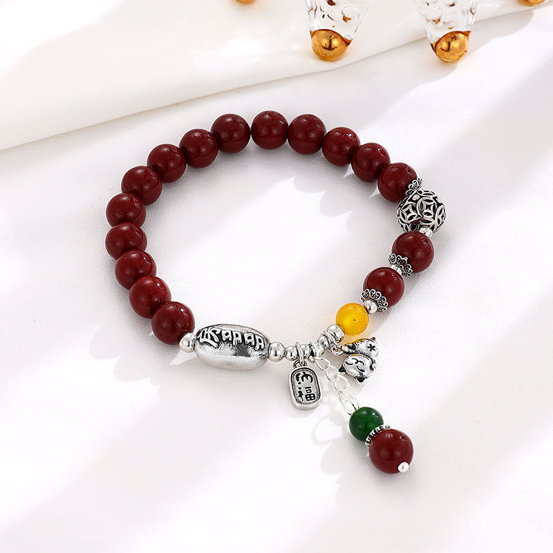 Beautiful Silver Bracelet with Unique Style