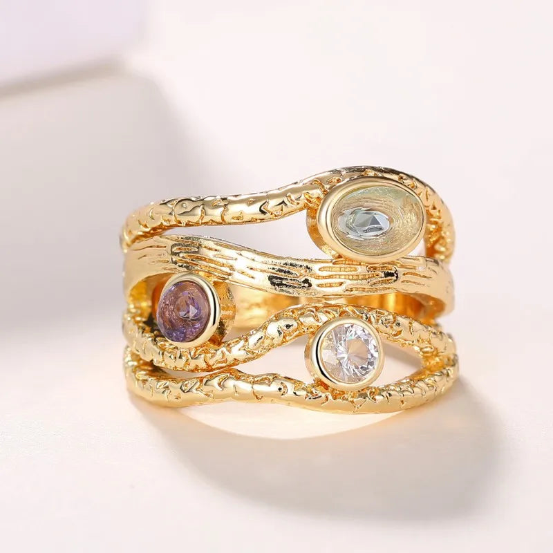Beautiful Gold Ring with Unique Style