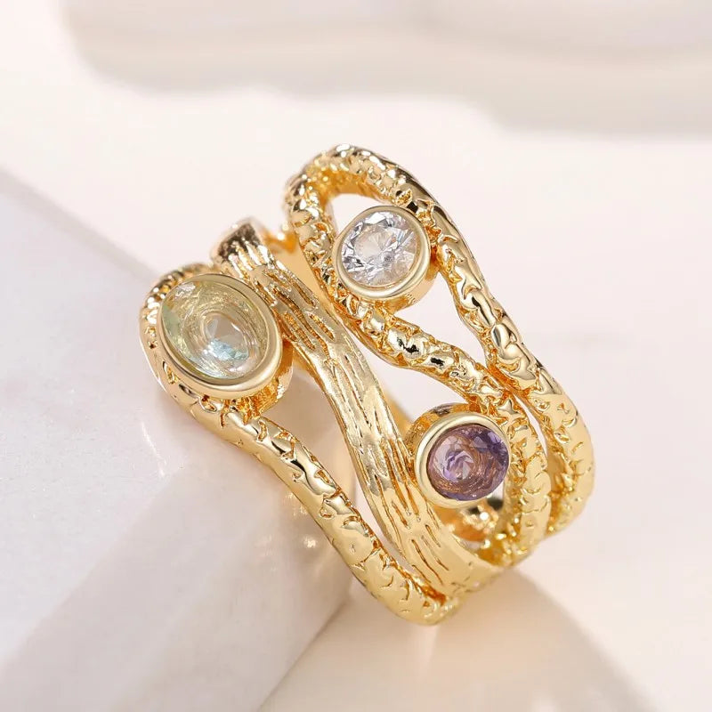 Beautiful Gold Ring with Unique Style