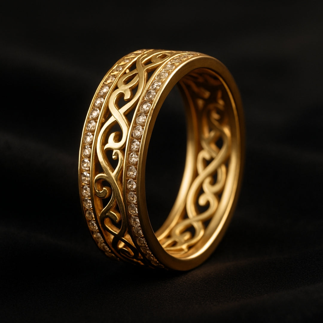 Vintage Handmade Gold Ring