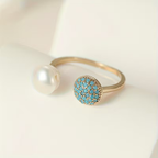 Charming Pearl Ring for Any Occasion