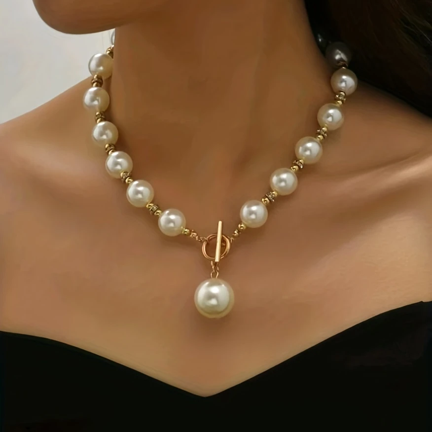 Delicate Artisan Pearl Necklace